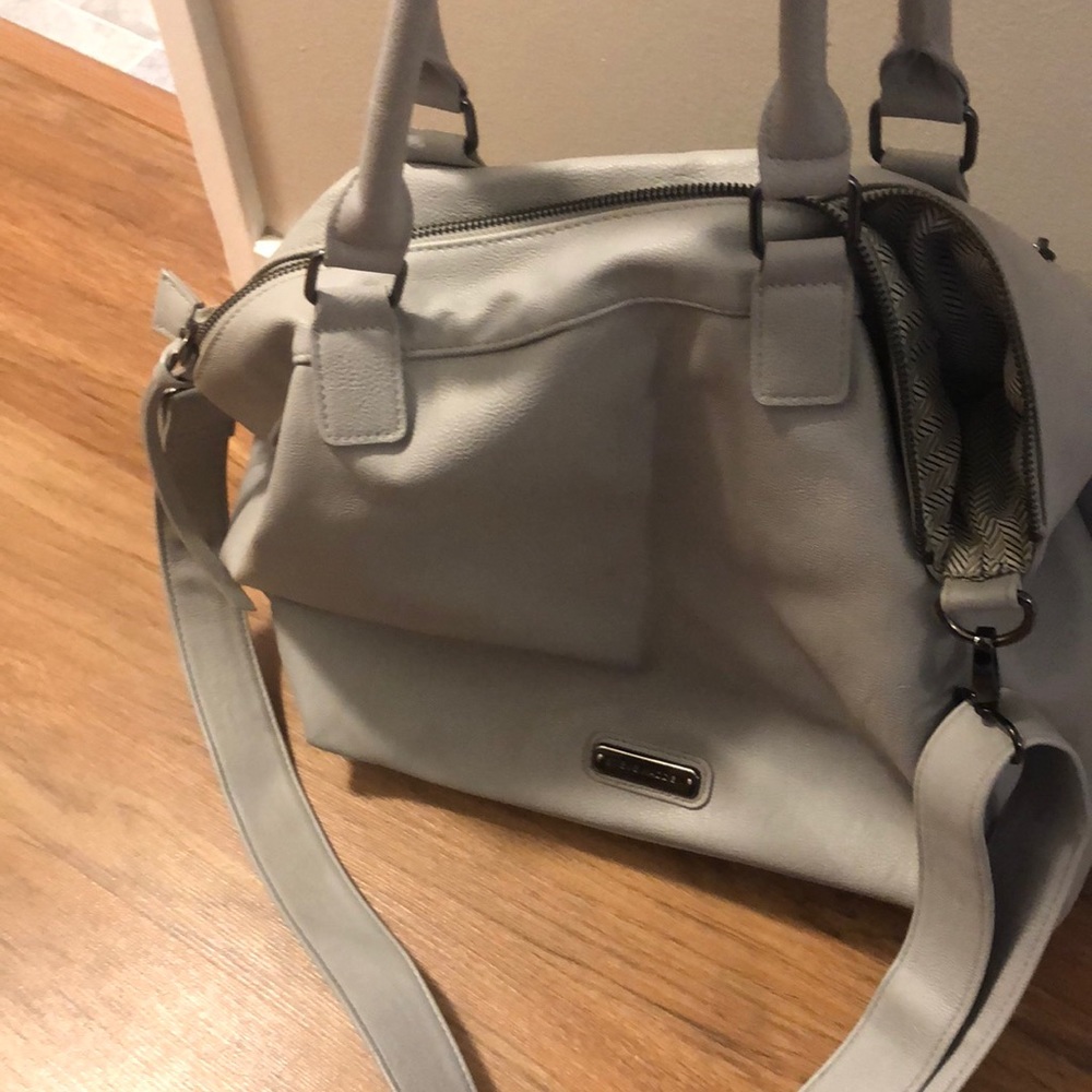 Grey Steve Madden purse